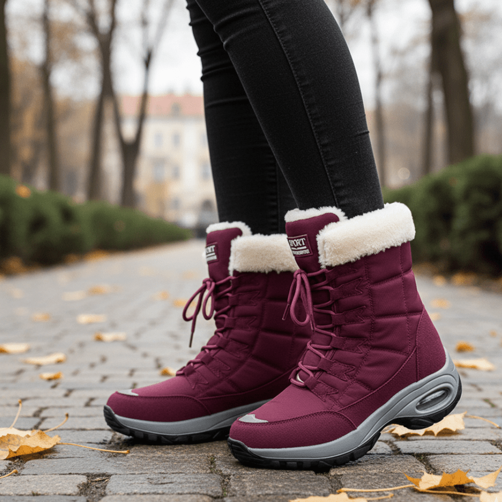 Snow Boots – Waterproof Fleece-Lined Non-Slip Design | Active Peaks 1