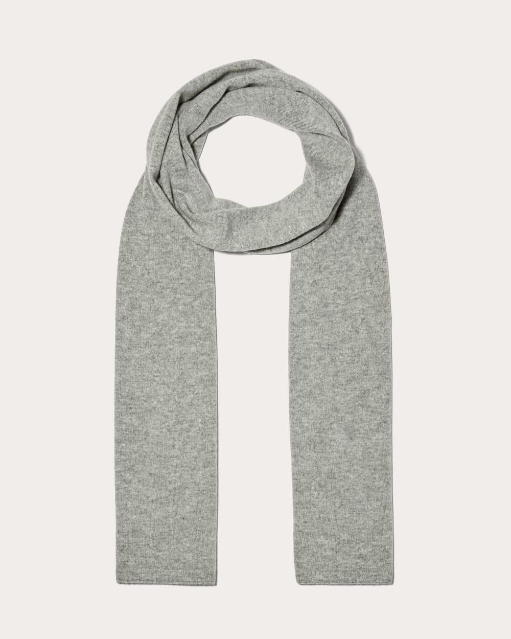 The Cashmere Scarf | Light Heather Grey 0