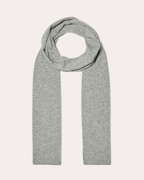 The Cashmere Scarf | Light Heather Grey 0